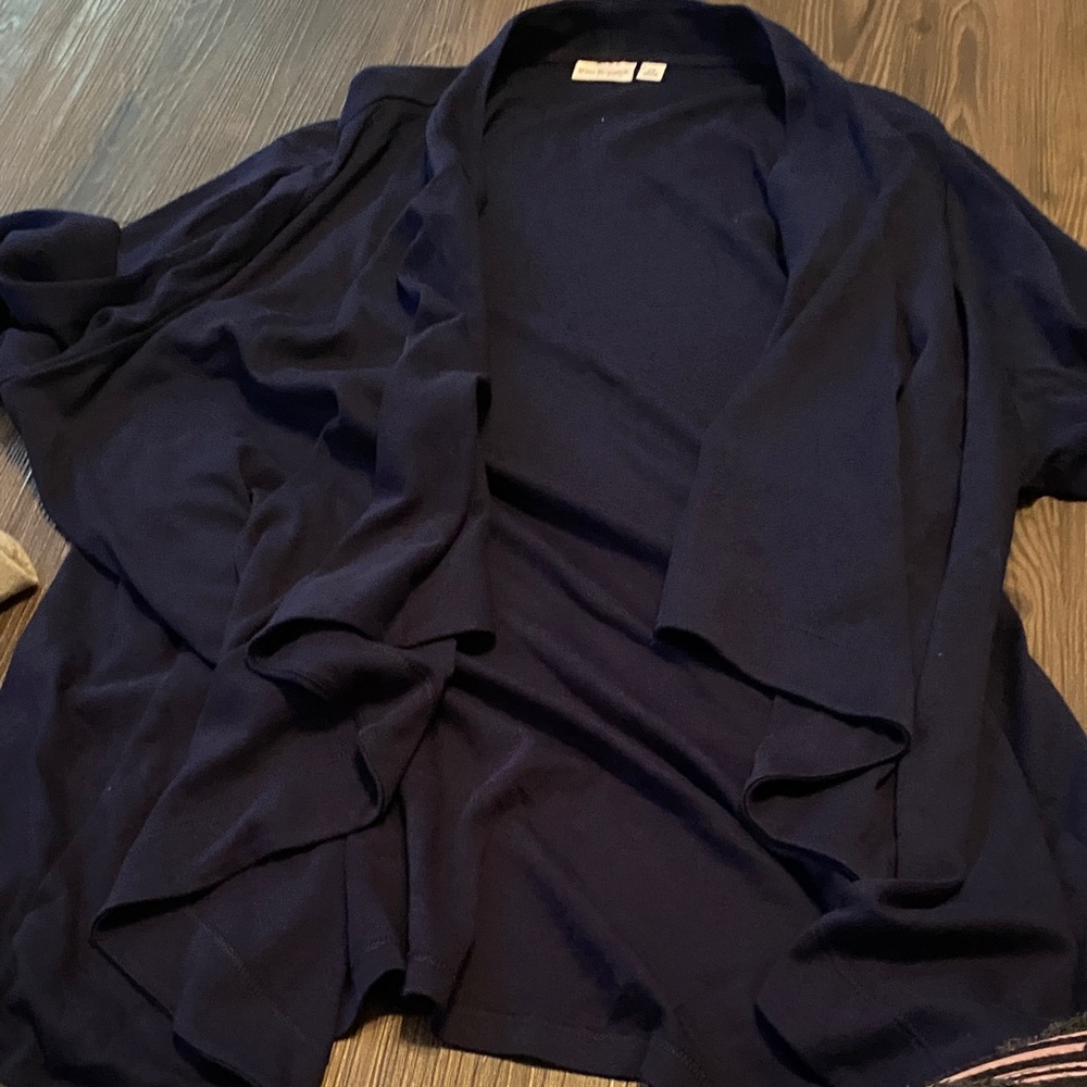 Kim Rogers Navy Blue Women's Cardigan